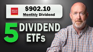 Top 5 Monthly Dividend ETFs with High Growth [upl. by Anikehs]