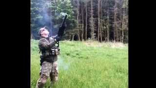 Airsoft Grenade Launcher Homemade [upl. by Romain]