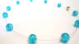 How to Make a Floating Illusion Necklace  Jewelrymaking Tutorial [upl. by Laurinda206]