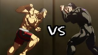 Kanoh Agito vs Ohkubo Naoya DUBBED Kengan Ashura HD The Fang of Metsudo vs The King of Combat [upl. by Housum]