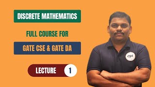 DISCRETE MATHEMATICS FULL COURSE  LECTURE1 [upl. by Alesandrini]