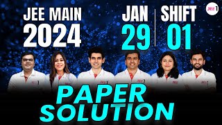 JEE Main 2024 Paper Solutions  29th Jan  Shift 1  JEE 2024 Paper Discussion jee jee2024 [upl. by Laynad]