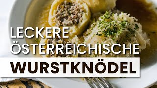 Hascheeknödel Wurstknödel aus Österreich I Hackfleisch im 9200A Blender I Bester Mixer 2021 [upl. by Yengac]