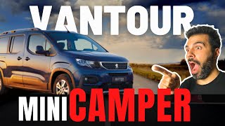 🟢 Camperizar RIFTER 👉DESCUBRE el Peugeot Rifter CAMPER 🚐 ¿COCHE o Mini CAMPER VAN TOUR 143 [upl. by Welcher]