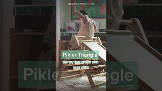 Pikler Triangle  an openended tool that grows with your child from infant to toddler [upl. by Astor]