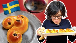 Lussekatter amp Glögg 🇸🇪 Saffron Buns amp Mulled Wine [upl. by Catha638]