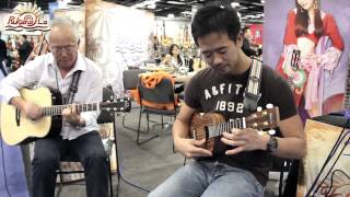 You Belong With Me  Bruce PukanaLa Ukulele at NAMM Show 2014 [upl. by Aisercal397]