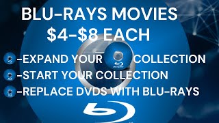 Add to or Start a BluRay Video Collection on a Budget 48 Each [upl. by Lessig]