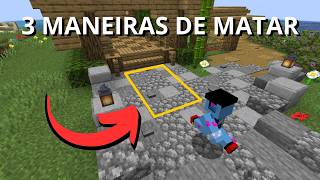 🟦 É IMPOSSÍVEL ESCAPAR DESSAS 3 ARMADILHAS NO MINECRAFT [upl. by Arakal227]