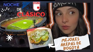 NOCHE de CLÁSICO y LAS MEJORES AREPAS de BOGOTÁ [upl. by Nirrok]