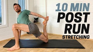 10 MIN PostRun Stretching Routine for Optimal Recovery and Relaxation [upl. by Aizek]