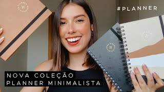 TOUR PELO MEU PLANNER MINIMALISTA  NOVA COLEÇÃO [upl. by Aisital46]