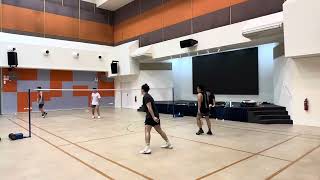 Badminton  KaiWenAug VS MelricAndon [upl. by Aiuqenehs]