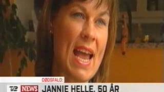 Jannie Helle 19582010 TV2 News 5 Juli 2010 [upl. by Ayek]