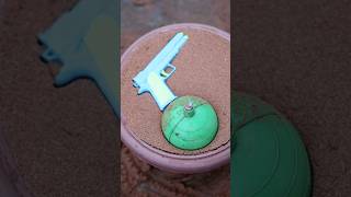 Metal Casting EP 685  molding  making toy gun and ball molding  metal making  Experiment [upl. by Alamap]