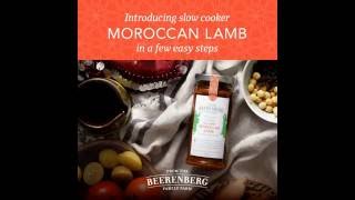 Beerenberg Slow Cooker Sauces – Moroccan Lamb [upl. by Broeder]