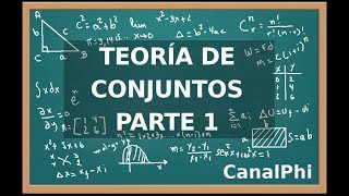 Teoría de Conjuntos Parte 1 Definición notación y determinación de conjuntos [upl. by Ellitnahc]