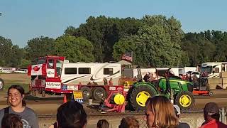 Shiawassee County Fair 2023  Tractor pulls [upl. by Polad]