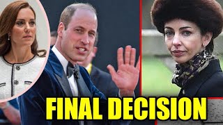 Prince William final decision to let go of his side chick Rose Hanbury and focus in Catherine amid c [upl. by Fugate110]