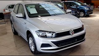 Novo VW Polo 2018 versões 10 e 16 básicas e completas  detalhes preços  wwwcarblogbr [upl. by Ahsiatal990]