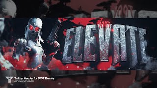 93 Speedart  Fortnite Twitter Header for 100T Elevate [upl. by Vassar136]