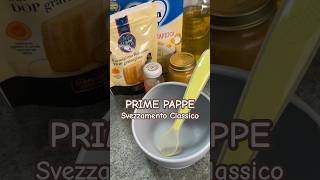 PAPPE SVEZZAMENTO CLASSICO svezzamento 6mesi 6monthsbaby babyfood primepappe liofilizzato mom [upl. by Enyal]