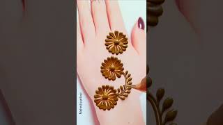 Beautiful mehndi design trick  shorts video easy mehndi [upl. by Yerocaj304]