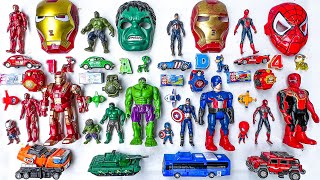 All Marvel SpiderMan Toy Collection Review Secret SUPERHEROs Avengers Assemble  Stop motion Film [upl. by Acirfa358]