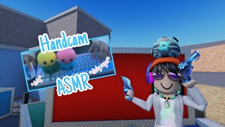 Flowerwood Set Montage Keyboard ASMR  Handcam  MM2 Roblox [upl. by Aciret385]