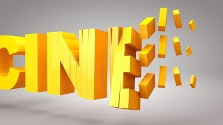 Cinema 4D Motion Graphics Title Animation [upl. by Lavoie307]