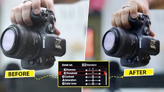 Top Camera Settings To Get Rich Colors amp Sharp Photos [upl. by Gabriell799]