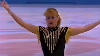 Tonya Hardings Short Program  1992 Albertville  People Are Still Having Sex  W LaTour [upl. by Nevetse]