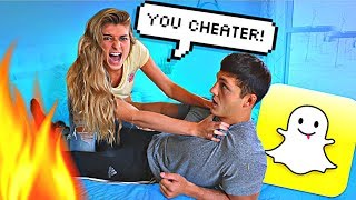 Caught My Boyfriend Cheating On Snapchat [upl. by Blaire151]