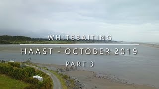 Haast Whitebaiting  October 2019  Part 3 012 [upl. by Lelith]