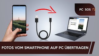 Fotos vom Smartphone auf PC übertragen  PC SOS TV [upl. by Jarin386]