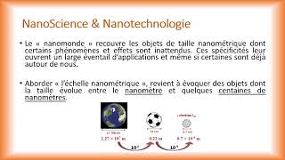 NanoMatériaux amp NanoTechnologie  Cours1 [upl. by Zeuqirdor]