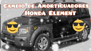 Como cambiar amortiguadores Honda Element [upl. by Acissej]