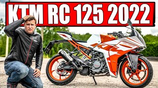 KTM RC 125CCM 2022 MOTORRAD TEST [upl. by Milo]