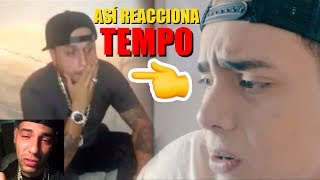 Residente  La Cátedra  VIDEO REACCIÓN Así reacciona Tempo [upl. by Analem]