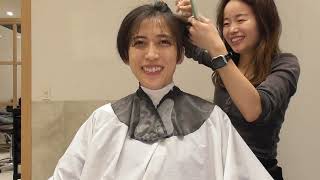 The Change Vol 1573 Sample Haircut Japanese [upl. by Anid]