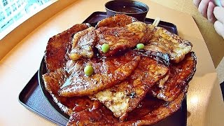 【めし動画】 豚丼専門店「ブタリアンレストラン」の豚丼（大）を食べてみた [upl. by Uliram]