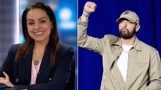 Lefties losing it Eminem embarrasses himself with Kamala endorsement [upl. by Seravat526]