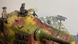 135 Tiger II Ardennes Offensive Diorama [upl. by Anaher]