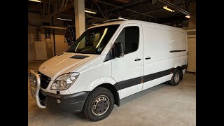 MercedesBenz Sprinter 519CDI Spylebil med Leistikow aggregat [upl. by Meehsar598]