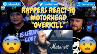 Rappers React To Motorhead quotOverkillquot LIVE [upl. by Benetta]