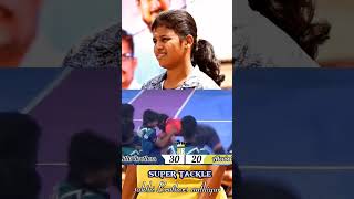 super tackle 💥shortsfeed shortsviral shortsyoutube shorts kabaddi women virtualyoutuber [upl. by Pontone]