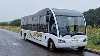 Dartline Optare Solo SR M890 YJ62 FMA on 369 to Morchard Bishop [upl. by Ardnohsal764]