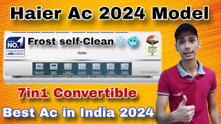 Haier Ac 2024 Model⚡Haier Air conditioner 2024⚡Best Ac in India 2024 haier airconditioner bestac [upl. by Doownil]