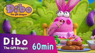 Dibo The Gift Dragon Funny episode 27  60min Play  Table MannersㅣOCON [upl. by Elenaj]