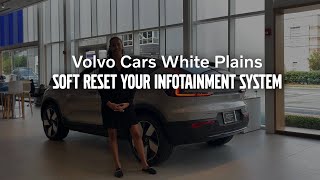 How to Soft Reset Your Volvos Infotainment System Volvo Cars White Plains How To [upl. by Izabel]